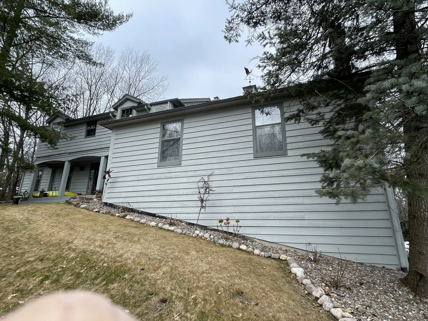 Side exterior before repaint